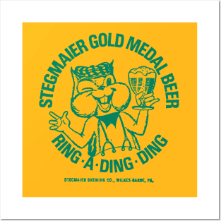 Stegmaier Gold Medal Beer Posters and Art